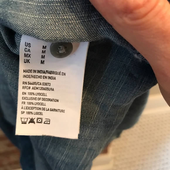 American Eagle Chambray Dress - Picture 4 of 6